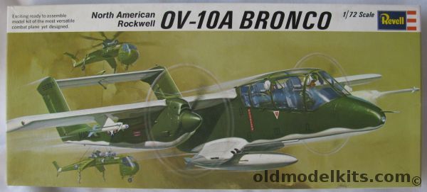 Revell 1/72 North American Rockwell OV-10A Bronco - US Marines, H145-130 plastic model kit